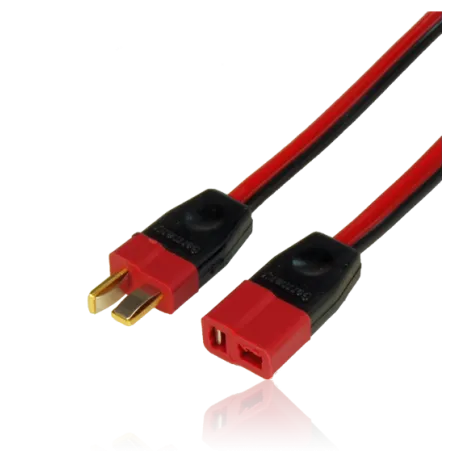 Deans-PIK Extension wire 1.0mm2, lenght 20cm