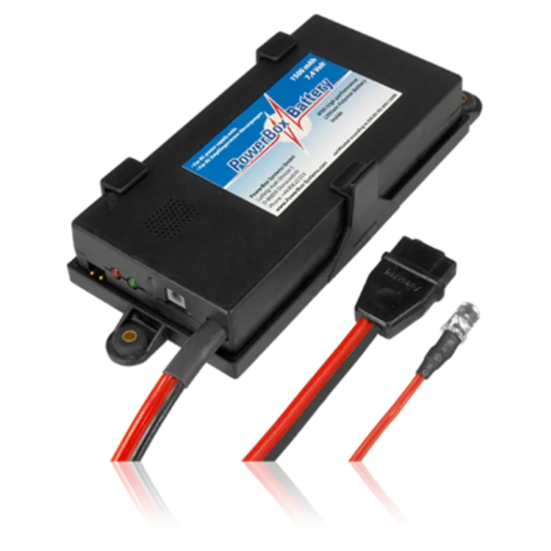 PowerBox Battery 1500 MPX Connector, 1.00mm2 wire, incl. battery mount