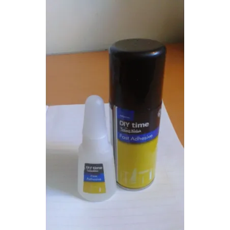 DIY time Fast adhesive cyanoacrylate 