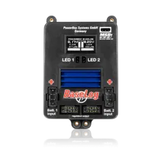 PowerBox BaseLog incl. SensorSwitch and MPX/JR patchcable