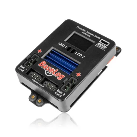 PowerBox BaseLog incl. SensorSwitch and MPX/JR patchcable