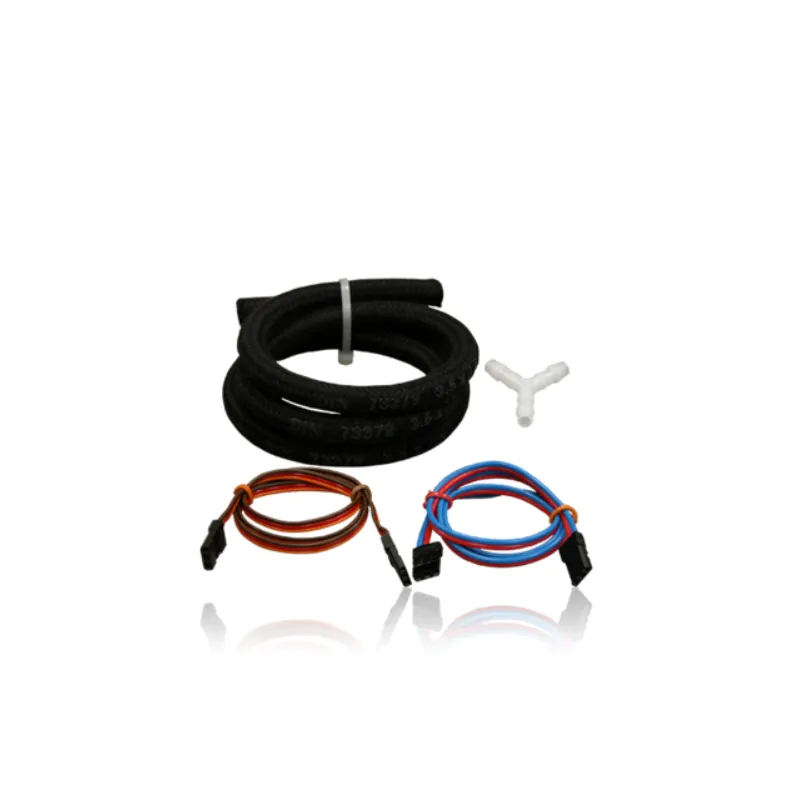 Accessories kit for PowerBox Smokepumpe, Patchleads, Y-piece, heat-resistant, rubber hose