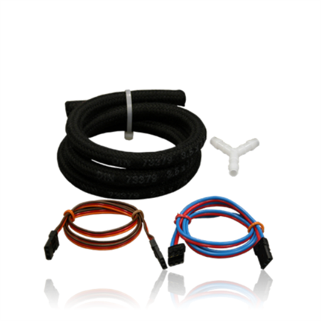 Accessories kit for PowerBox Smokepumpe, Patchleads, Y-piece, heat-resistant, rubber hose