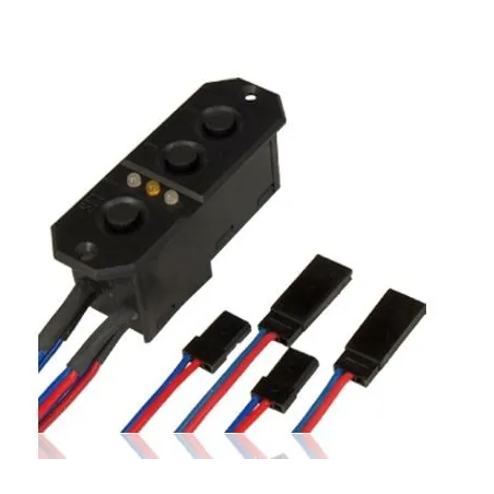 PowerBox Sensor, 5.9V, JR / JR connectors