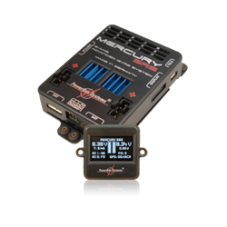 PowerBox Mercury SRS incl. SensorSwitch, OLED-Display, w/o GPS