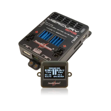 PowerBox Mercury SRS incl. SensorSwitch, OLED-Display, w/o GPS