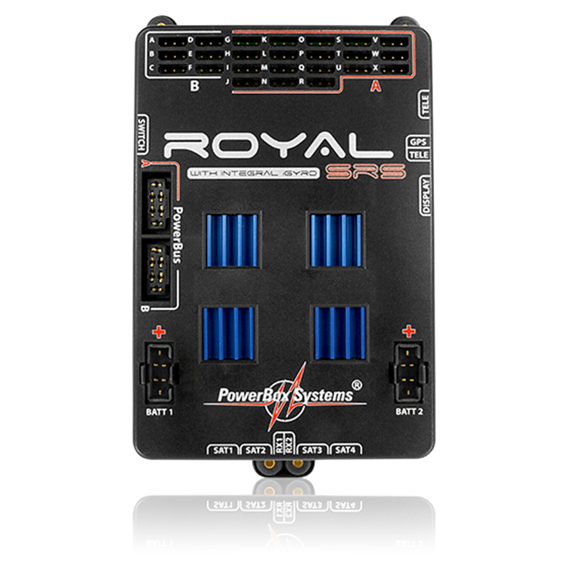PowerBox Royal SRS incl. SensorSwitch, LC-Display, GPS