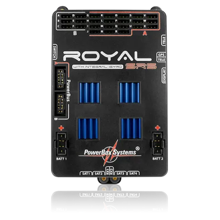 PowerBox Royal SRS incl. SensorSwitch, LC-Display, GPS