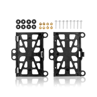 Battery mount, 2 piece, with accessories, for Powerbox Battery 3200