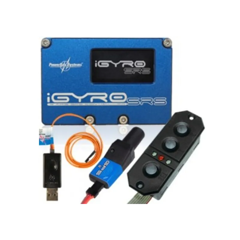 PowerBox iGyro SRS incl. GPS Modul, SensorSwitch and USB-Interface adapter