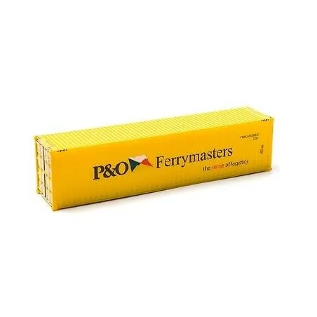 MIKRO RAIL HO Scale 40ft Shipping Container P&O Ferrymasters