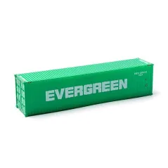 MIKRO RAIL HO Scale 40ft Shipping Container EVERGREEN