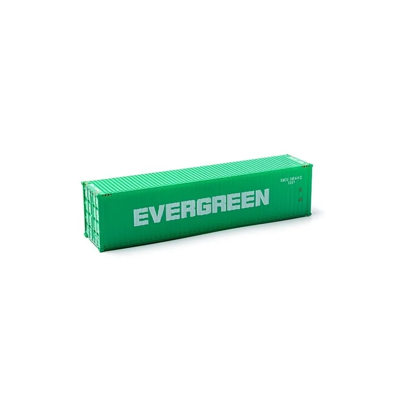 MIKRO RAIL HO Scale 40ft Shipping Container EVERGREEN