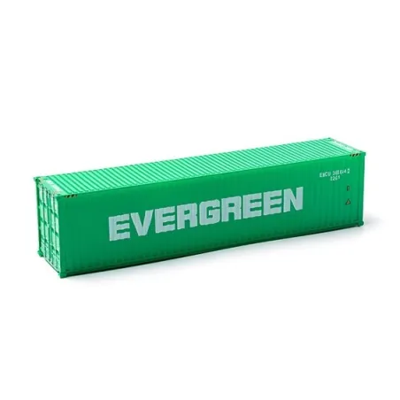 MIKRO RAIL HO Scale 40ft Shipping Container EVERGREEN