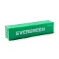 MIKRO RAIL HO Scale 40ft Shipping Container EVERGREEN