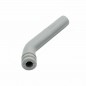 6mm Inner Dia Silicone Exhaust Deflector Exhaust Tube Grey