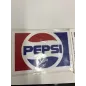 PEPSI Logos sticker on printed vinyl 92mm x 59mm 1 per sheet