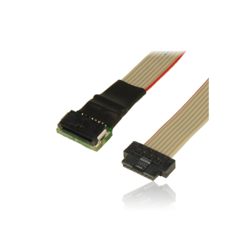 Extension, SensorSwitch, black connector, 80cm ribbon cable