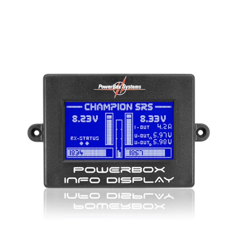 LC-Display for PowerBox Royal SRS and Champion SRS
