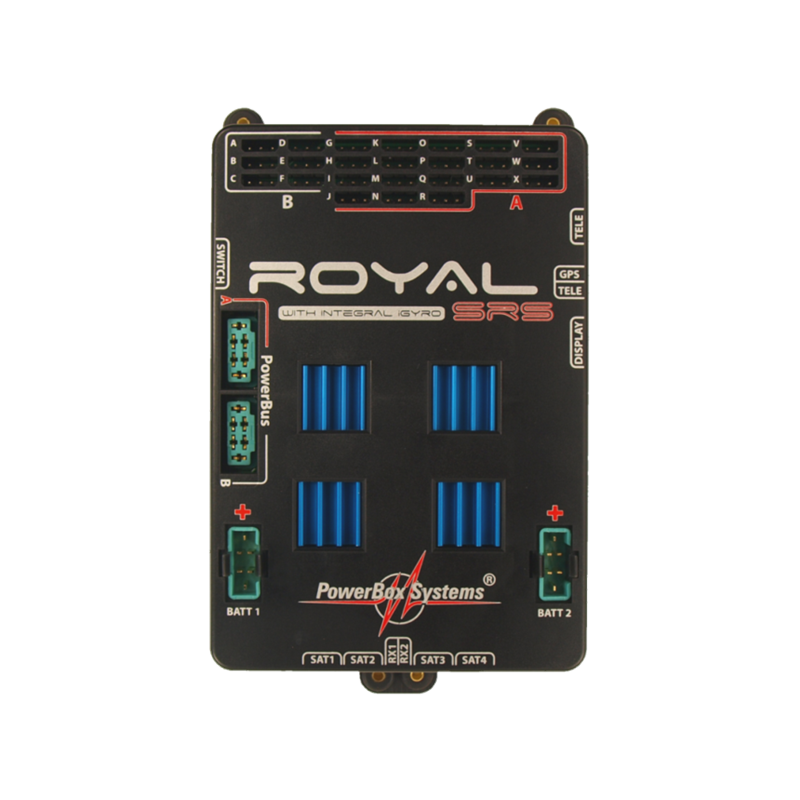 PowerBox Royal SRS incl. SensorSwitch, LC-Display, w/o GPS