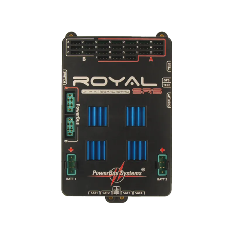 PowerBox Royal SRS incl. SensorSwitch, LC-Display, w/o GPS