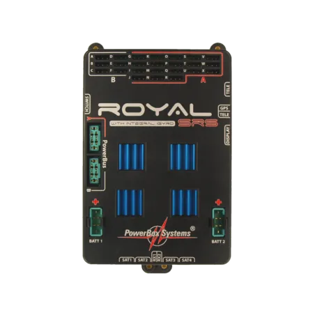 PowerBox Royal SRS incl. SensorSwitch, LC-Display, w/o GPS