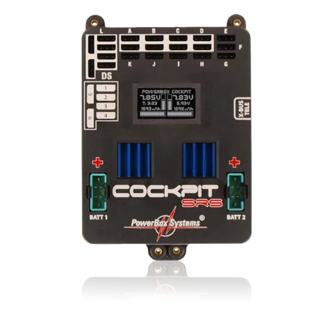 PowerBox Cockpit SRS, incl. SensorSwitch and Patchleads