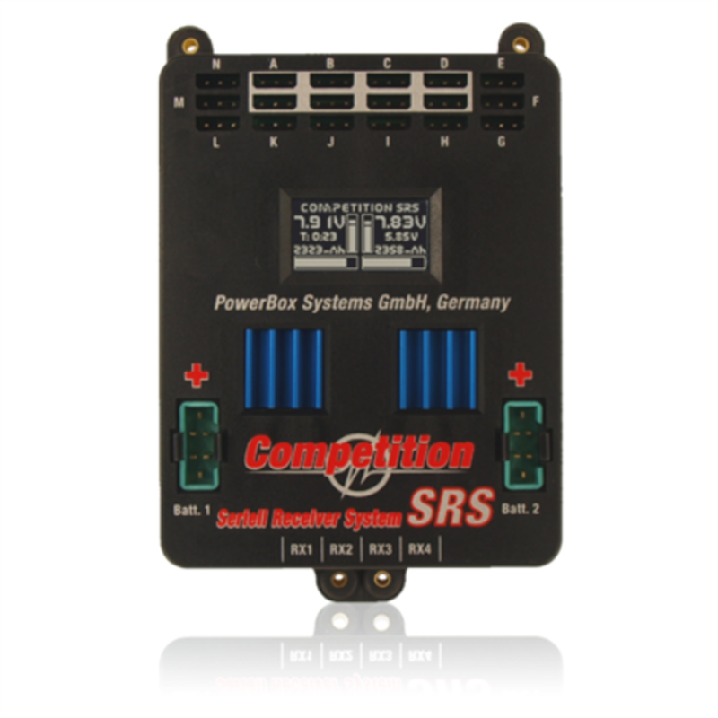 PowerBox Competition SRS, incl. SensorSwitch and Patchleads