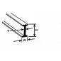 Plastruct BFS16 I-Beam 6.4 x 12.7 x 375mm