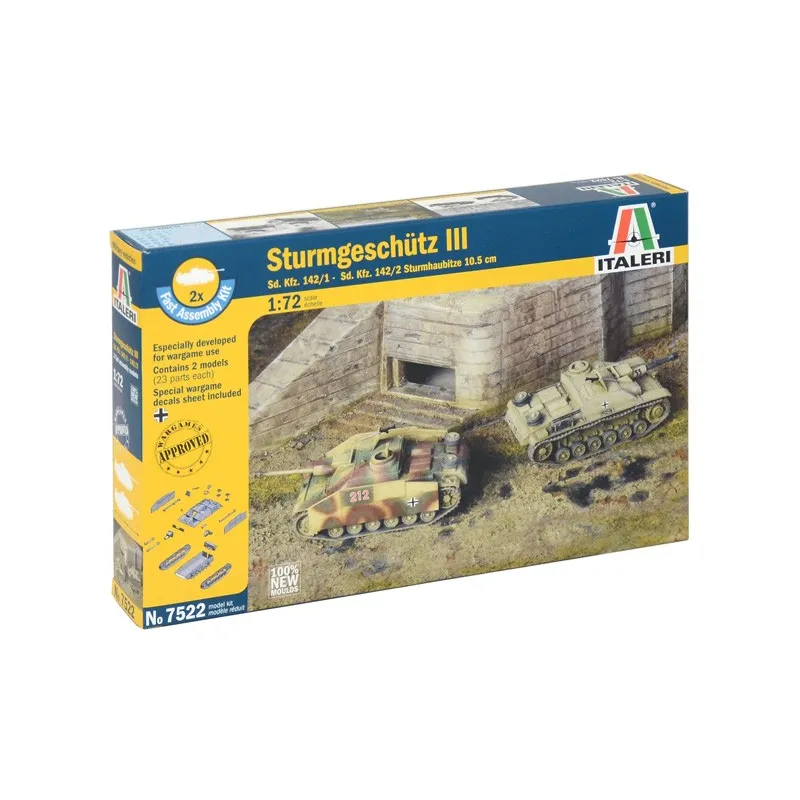 ITALERI Sd.Kfz. 142/1 STURMGESSCHUETZ ITALERI Sd.Kfz. 142/1 STURMGESSCHUETZ