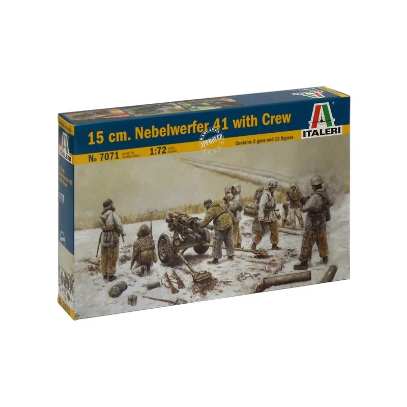 15 cm. NEBELWERFER 41 with CREW 15 cm. NEBELWERFER 41 with CREW