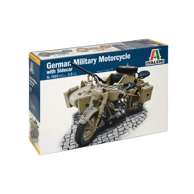 ITALERI BMW R75 WITH SIDECAR