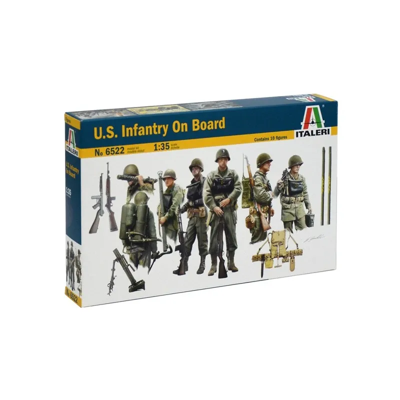 ITALERI US INFANTRY ON BOARD D DAY