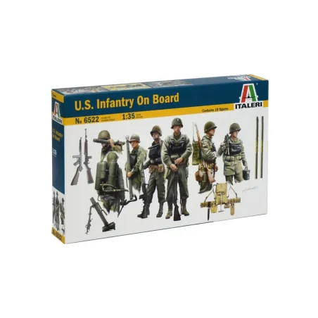 ITALERI US INFANTRY ON BOARD D DAY
