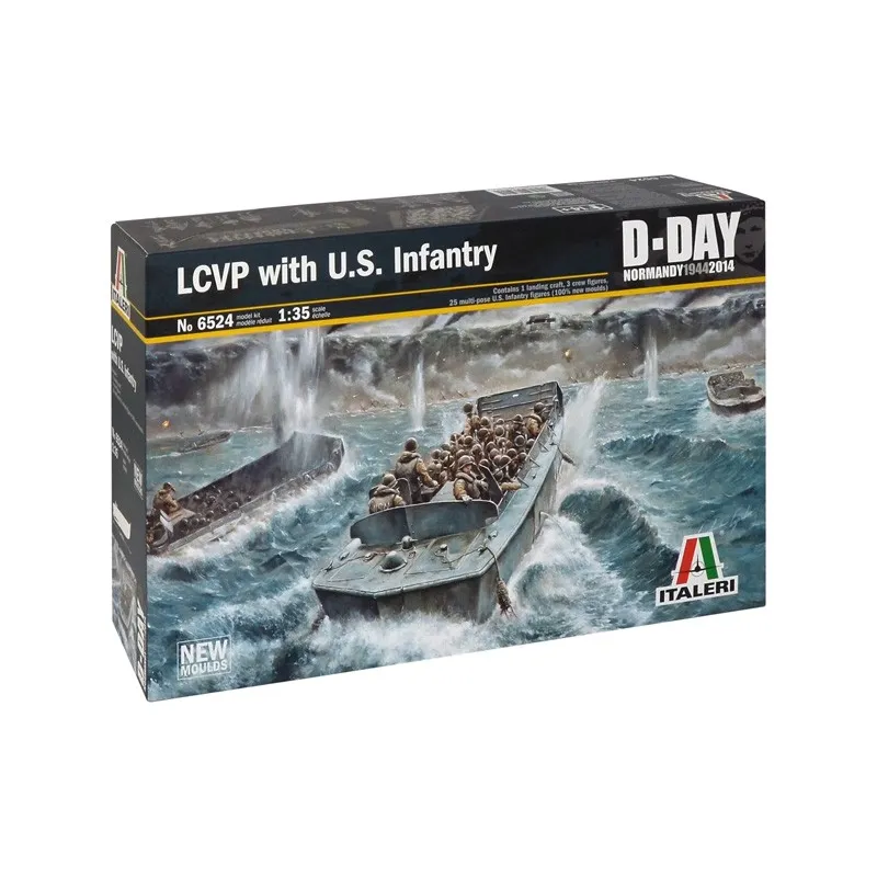 ITALERI LCVP with US INFANTRY