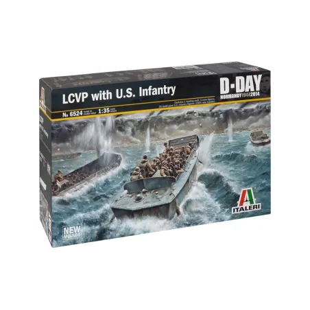 ITALERI LCVP with US INFANTRY
