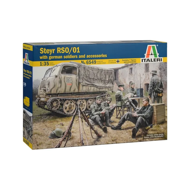 ITALERI STEYR RSO/01 WITH GERM. SOLDIERS