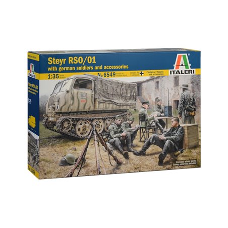 ITALERI STEYR RSO/01 WITH GERM SOLDIERS