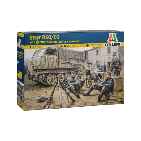 ITALERI STEYR RSO/01 WITH GERM. SOLDIERS