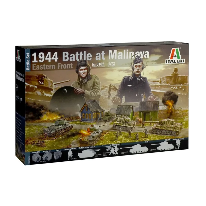 ITALERI 1944 BATTLE AT MALINAVA ITALERI 1944 BATTLE AT MALINAVA
