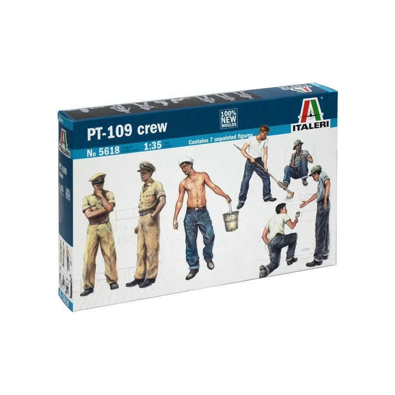 ITALERI PT 109 CREW AND ACCESSORIES
