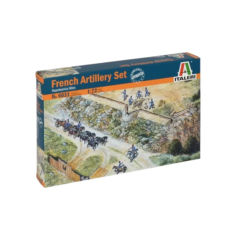 ITALERI FRENCH ARTILLERY SET (NAP.WARS)