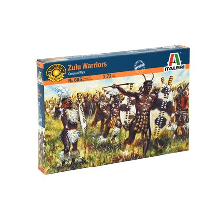 ITALERI ZULU WAR-ZULU WARRIORS