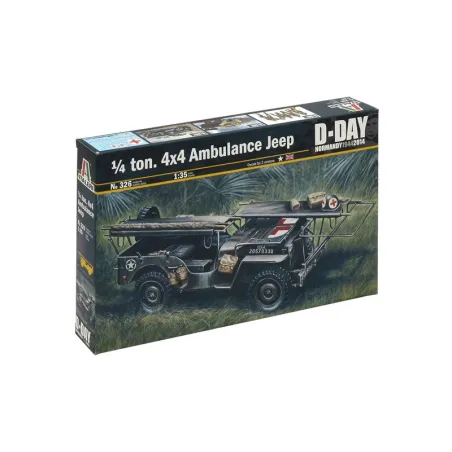 ITALERI 1/4 TON. 4x4 AMBULANCE JEEP