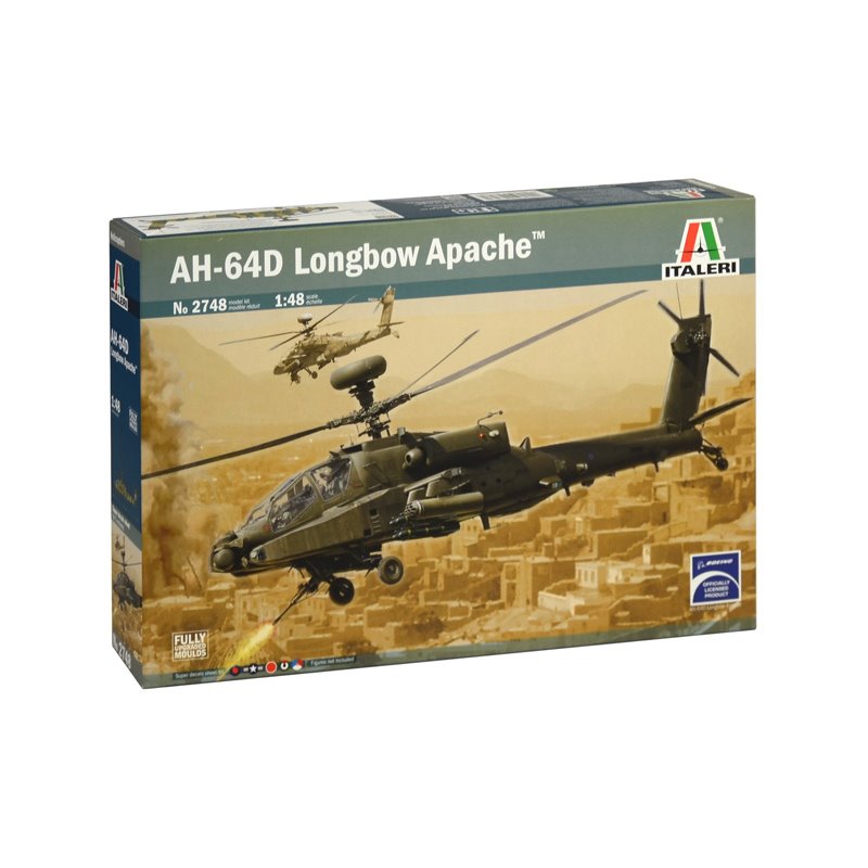 ITALERI British Army Air Corps AH-64D APACHE LONGBOW