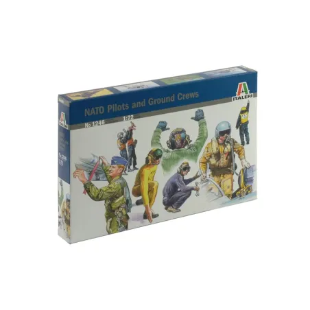 ITALERI NATO PILOTS AND GROUND CREW