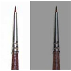 ITALERI 0/10 SYN ROUND BRUSH WITH BROWN TIP