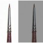 ITALERI 0/10 Synthetic round brush with brown tip - SINGLE PACK