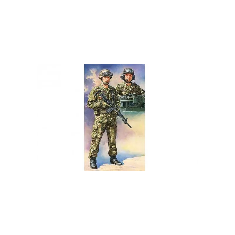 TAMIYA 1/16 JGSDF TANK CREW SET