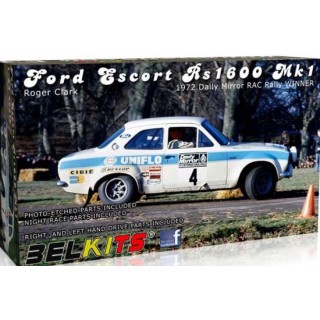 TAMIYA FORD ESCORT MKI RALLY 1972 R CLARK
